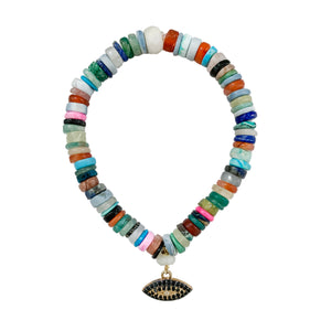 Heishi Gemstone Bracelet